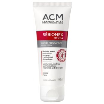 Crème Réparatrice Sébionex Hydra Laboratoire ACM - flacon de 40 ml