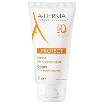 Crème Très Haute Protection SPF 50+ Protect A-Derma - tube de 40 ml