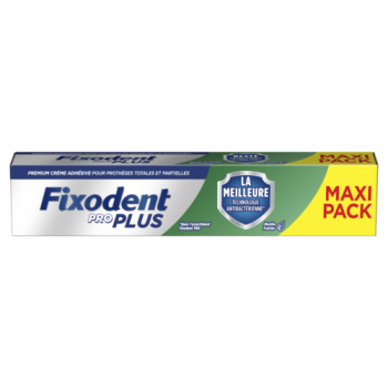 Crème adhésive pour prothèses dentaires Fixodent Pro Plus - tube de 57 g