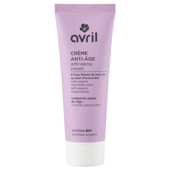 Crème anti-âge bio Avril - tube de 50 ml