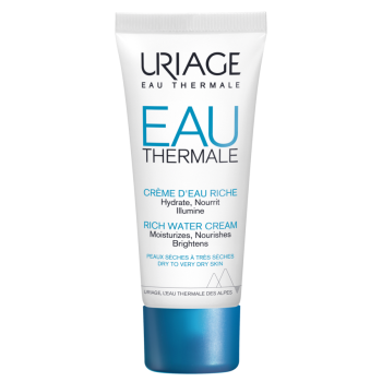 Crème d'eau riche Uriage - tube de 40 ml