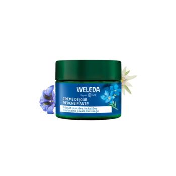 Crème de jour redensifiante Gentiane bleue & edelweiss Weleda - pot de 40 ml