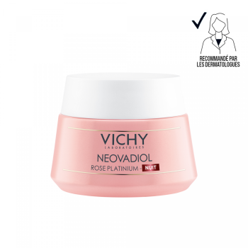 Crème de Nuit Neovadiol Rose Platinium peaux matures Vichy - Flacon de 50 ml