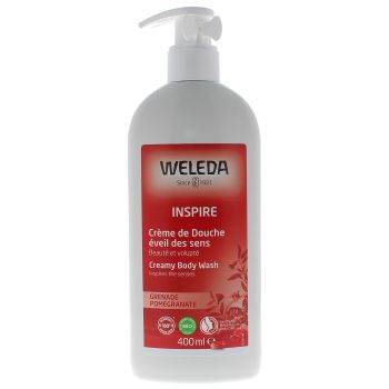 Crème de douche à la grenade Weleda - flacon-pompe de 400ml