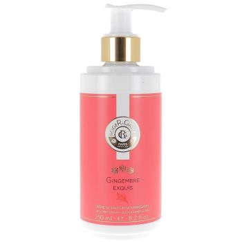 Crème de parfum lait hydratant Gingembre Exquis Roger & Gallet - flacon pompe de 250 ml