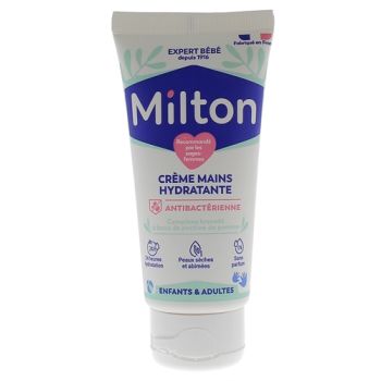 Crème hydratante antibactérienne Milton - tube de 50ml