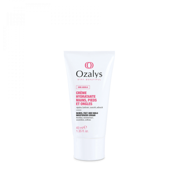 Crème hydratante mains, pieds et ongles Ozalys - tube de 40ml