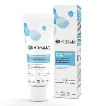 Crème hydratante neutre Centifolia - tube de 40ml