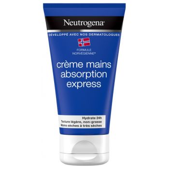 Crème mains absorption express Neutrogena - tube de 75 ml