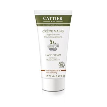 Crème mains ultra-nourrissante bio Cattier - tube 75 ml