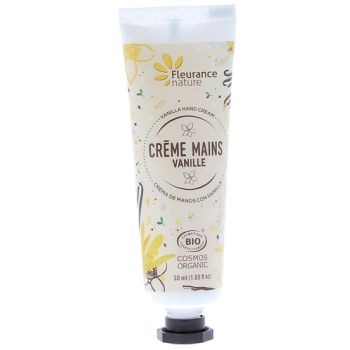 Crème mains vanille bio Fleurance nature - tube de 30 ml