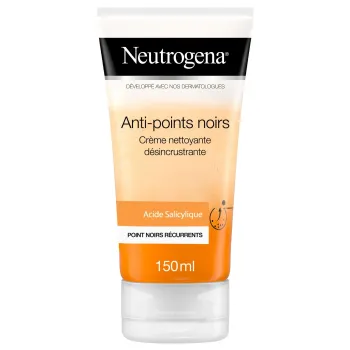 Crème nettoyant désincrustante anti-points noirs Neutrogena - tube de 150ml