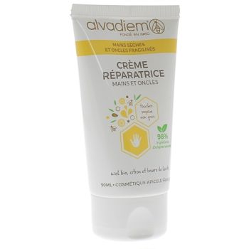 Crème réparatrice mains et ongles Alvadiem - tube de 50 ml