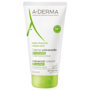 Crème universelle hydratante A-Derma - tube de 150 ml