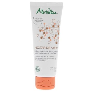 Crème mains réconfortante bio Melvita - tube 75 ml