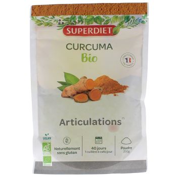 Curcuma bio Superdiet - sachet de 200 g