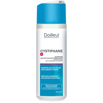 Cystiphane shampooing anti-pelliculaire normalisant S Bailleul-Biorga - flacon de 200ml