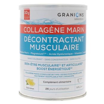 Décontractant musculaire Collagène marin Granions - pot de 300g