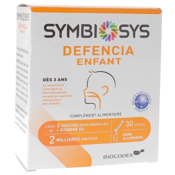 Defencia Enfant Symbiosys Biocodex - boîte de 30 sticks