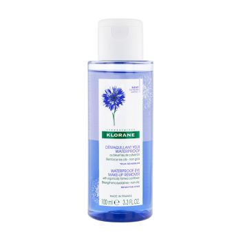 Démaquillant yeux waterproof au bleuet Klorane - flacon de 100ml