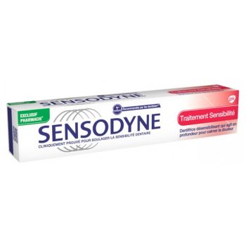 Dentifrice traitement sensibilité Sensodyne - tube de 75 ml