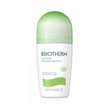 Déo pure natural protect déodorant Biotherm - roll-on de 75ml