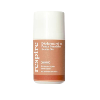 Déodorant peaux sensibles Respire - roll-on de 50ml