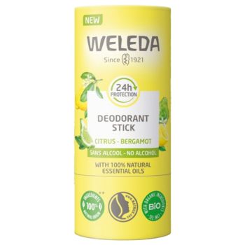 Déodorant stick Citrus Bergamote Weleda - stick de 50 g