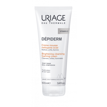 Dépiderm crème mousse nettoyante éclat Uriage - tube de 100 ml