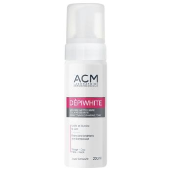 Dépiwhite mousse nettoyante éclaircissante ACM - flacon pompe de 200ml