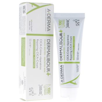 Dermalibour+ cica - crème réparatrice assainissante  Aderma - tube de 50 ml