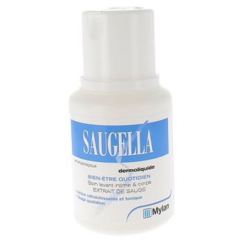 Dermoliquide émulsion lavante douce Saugella - flacon de 100 ml