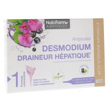 Desmodium Nat&Form - boîte de 20 ampoules