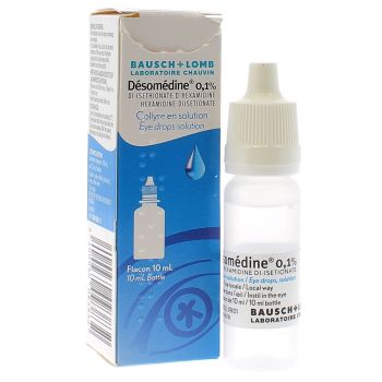 Désomédine 0,1% collyre en solution - flacon de 10 ml