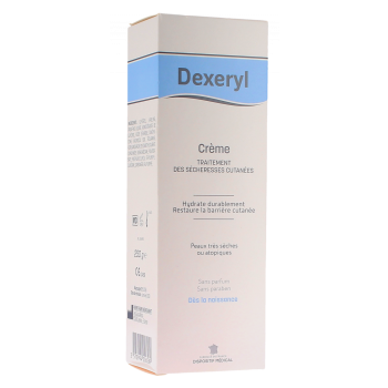 Dexeryl crème traitement des sécheresses cutanées Pierre Fabre - tube de 250ml