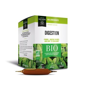 Digestion ventre plat bio Dayang - boîte de 20 ampoules