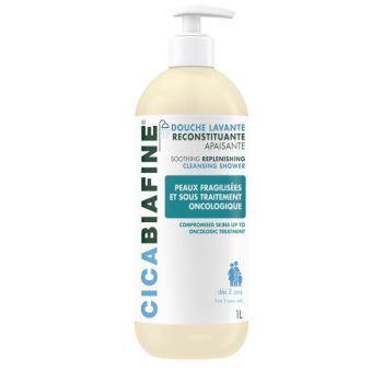 Douche lavante reconstituante apaisante Cicabiafine - flacon-pompe de 1L