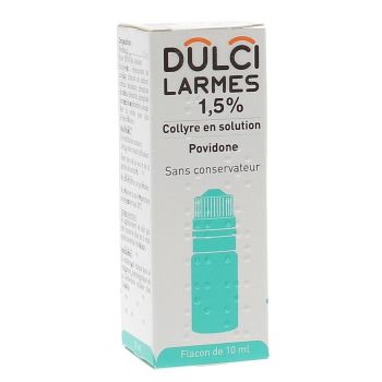 Dulcilarmes 1,5% collyre - flacon de 10 ml