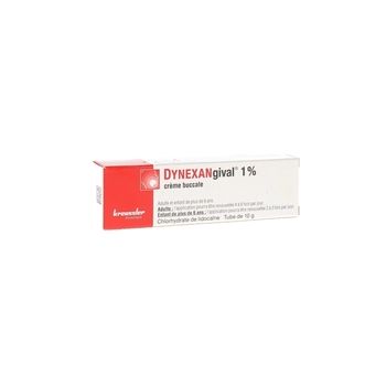 Dynexangival 1% crème buccale - tube de 10g