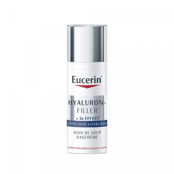 Hyaluron-Filler Extra Riche soin anti-rides de jour Eucerin - flacon-pompe 50 ml