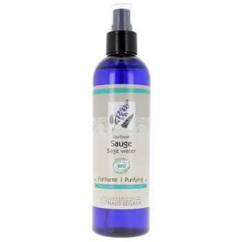 Eau Florale de Sauge Bio Purifiante Laboratoire Haut-Ségala - Spray de 250 ml