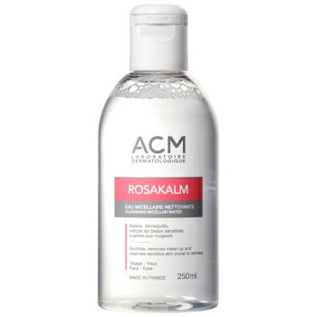 Eau micellaire nettoyante Rosakalm ACM - flacon de 250 ml