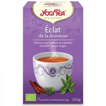 Eclat de jeunesse BIO Yogi Tea - 17 infusettes