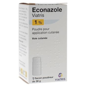 Econazole 1% poudre Viatris - 1 flacon poudreur