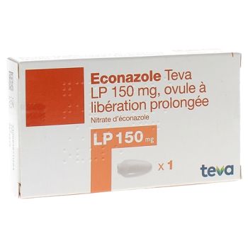 Econazole LP 150 mg ovule Teva - boîte de 1 ovule