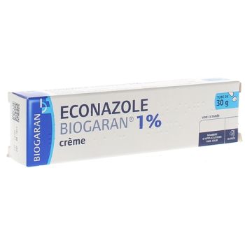 Econazole crème 1% Biogaran - tube de 30 g