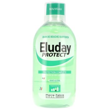 Eluday Protect bain de bouche protection complète Pierre Fabre - flacon de 500 ml