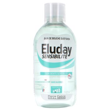 Eluday Sensibilité Bain de bouche Pierre Fabre - flacon de 500 ml + gobelet doseur