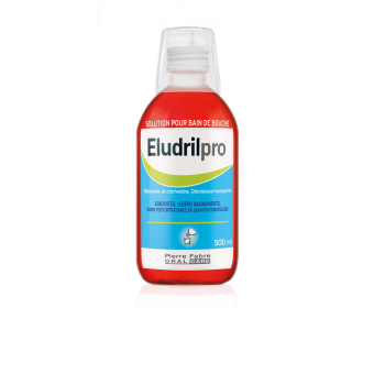 Eludrilpro solution pour bain de bouche - flacon de 500 ml