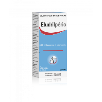 Eludrilperio 0,2% digluconate de Chlorhexidine - flacon de 200 ml